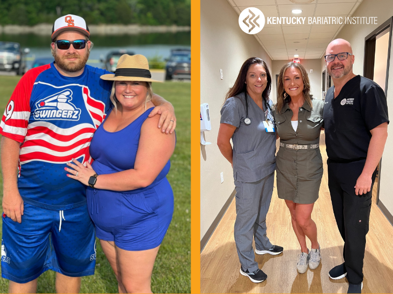 Brittany before and after Kentucky Bariatric Institute