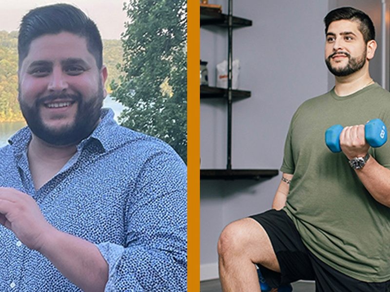 Caleb Zehnder before and after Kentucky Bariatric Institute