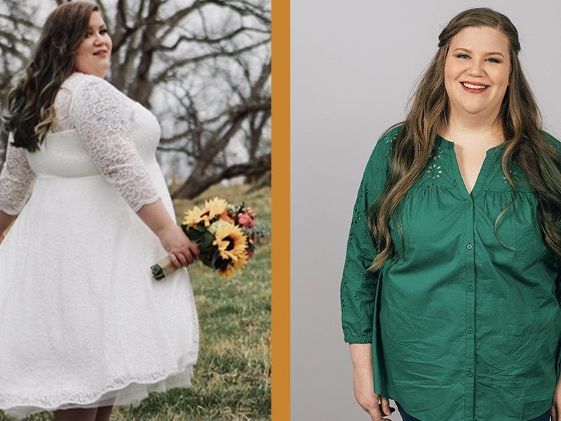 Tarah before and after Kentucky Bariatric Institute